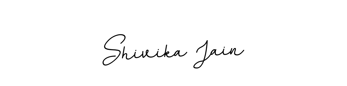 BallpointsItalic-DORy9 is a professional signature style that is perfect for those who want to add a touch of class to their signature. It is also a great choice for those who want to make their signature more unique. Get Shivika Jain name to fancy signature for free. Shivika Jain signature style 11 images and pictures png