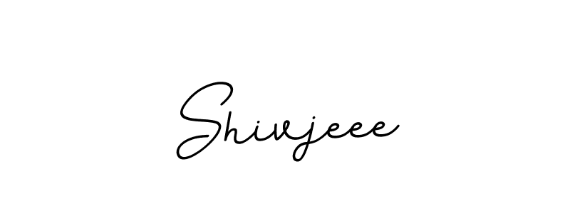 Use a signature maker to create a handwritten signature online. With this signature software, you can design (BallpointsItalic-DORy9) your own signature for name Shivjeee. Shivjeee signature style 11 images and pictures png