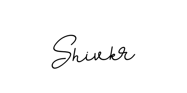 Design your own signature with our free online signature maker. With this signature software, you can create a handwritten (BallpointsItalic-DORy9) signature for name Shivkr. Shivkr signature style 11 images and pictures png