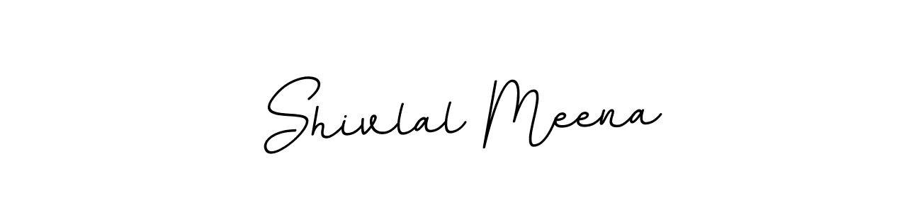 Create a beautiful signature design for name Shivlal Meena. With this signature (BallpointsItalic-DORy9) fonts, you can make a handwritten signature for free. Shivlal Meena signature style 11 images and pictures png