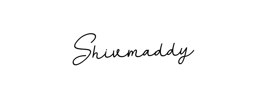 Make a beautiful signature design for name Shivmaddy. With this signature (BallpointsItalic-DORy9) style, you can create a handwritten signature for free. Shivmaddy signature style 11 images and pictures png