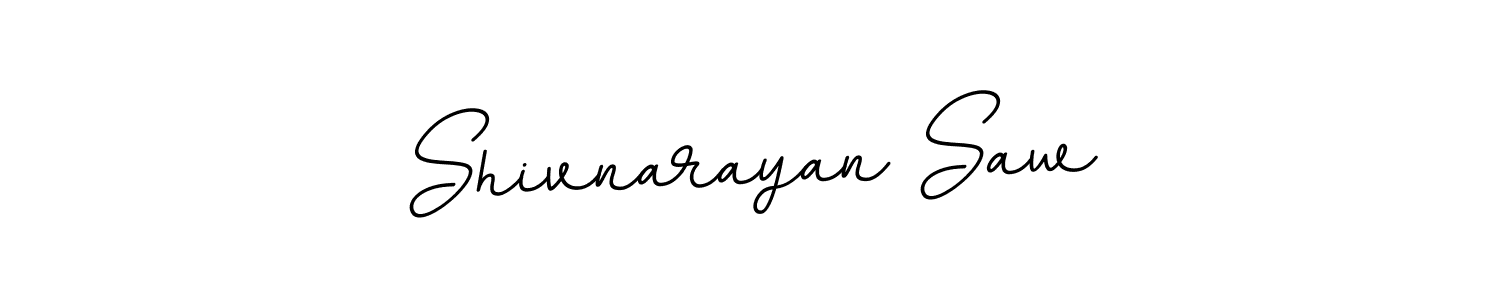 How to make Shivnarayan Saw name signature. Use BallpointsItalic-DORy9 style for creating short signs online. This is the latest handwritten sign. Shivnarayan Saw signature style 11 images and pictures png