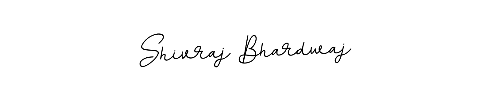 The best way (BallpointsItalic-DORy9) to make a short signature is to pick only two or three words in your name. The name Shivraj Bhardwaj include a total of six letters. For converting this name. Shivraj Bhardwaj signature style 11 images and pictures png