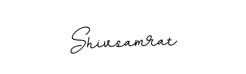 Shivsamrat stylish signature style. Best Handwritten Sign (BallpointsItalic-DORy9) for my name. Handwritten Signature Collection Ideas for my name Shivsamrat. Shivsamrat signature style 11 images and pictures png