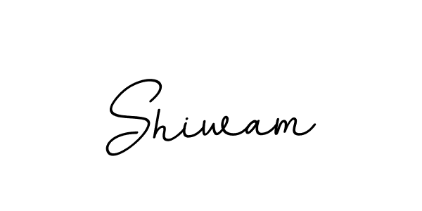 Shiwam stylish signature style. Best Handwritten Sign (BallpointsItalic-DORy9) for my name. Handwritten Signature Collection Ideas for my name Shiwam. Shiwam signature style 11 images and pictures png