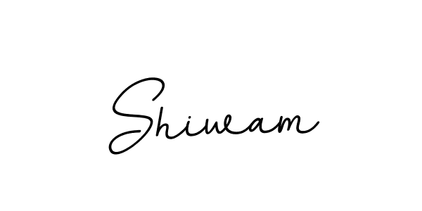 Shiwam stylish signature style. Best Handwritten Sign (BallpointsItalic-DORy9) for my name. Handwritten Signature Collection Ideas for my name Shiwam. Shiwam signature style 11 images and pictures png