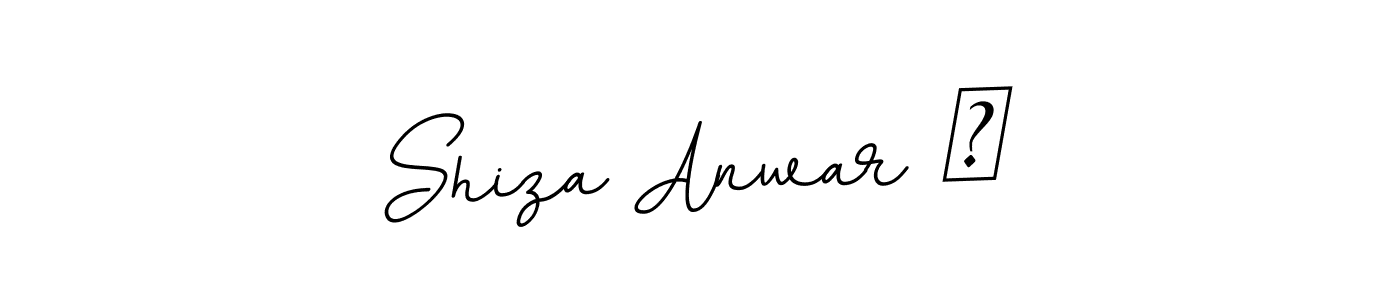 Shiza Anwar ψ stylish signature style. Best Handwritten Sign (BallpointsItalic-DORy9) for my name. Handwritten Signature Collection Ideas for my name Shiza Anwar ψ. Shiza Anwar ψ signature style 11 images and pictures png