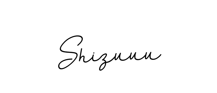 Design your own signature with our free online signature maker. With this signature software, you can create a handwritten (BallpointsItalic-DORy9) signature for name Shizuuu. Shizuuu signature style 11 images and pictures png