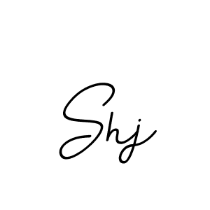 Design your own signature with our free online signature maker. With this signature software, you can create a handwritten (BallpointsItalic-DORy9) signature for name Shj. Shj signature style 11 images and pictures png
