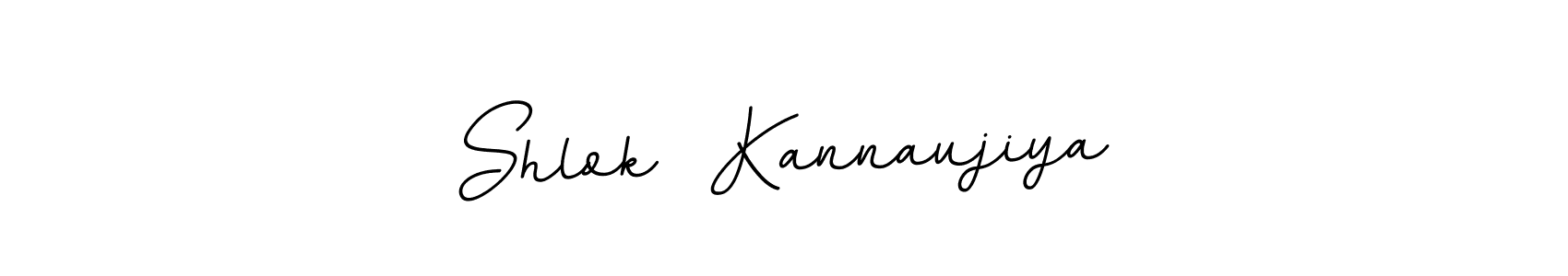 Also we have Shlok  Kannaujiya name is the best signature style. Create professional handwritten signature collection using BallpointsItalic-DORy9 autograph style. Shlok  Kannaujiya signature style 11 images and pictures png