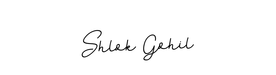 Similarly BallpointsItalic-DORy9 is the best handwritten signature design. Signature creator online .You can use it as an online autograph creator for name Shlok Gohil. Shlok Gohil signature style 11 images and pictures png