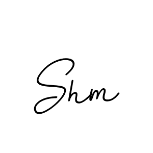 Make a beautiful signature design for name Shm. With this signature (BallpointsItalic-DORy9) style, you can create a handwritten signature for free. Shm signature style 11 images and pictures png