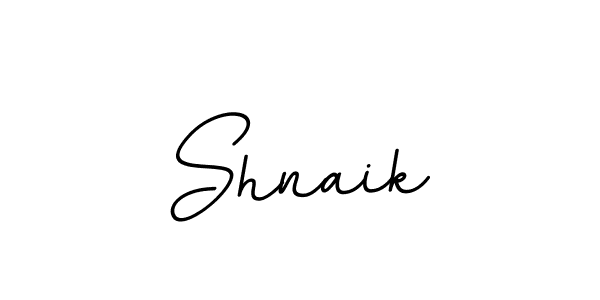 Make a beautiful signature design for name Shnaik. With this signature (BallpointsItalic-DORy9) style, you can create a handwritten signature for free. Shnaik signature style 11 images and pictures png