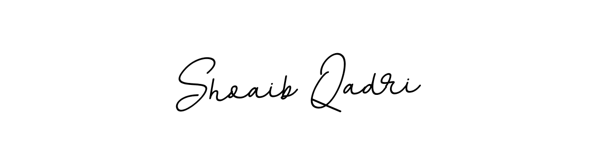 Create a beautiful signature design for name Shoaib Qadri. With this signature (BallpointsItalic-DORy9) fonts, you can make a handwritten signature for free. Shoaib Qadri signature style 11 images and pictures png