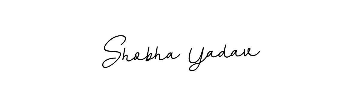 Design your own signature with our free online signature maker. With this signature software, you can create a handwritten (BallpointsItalic-DORy9) signature for name Shobha Yadav. Shobha Yadav signature style 11 images and pictures png
