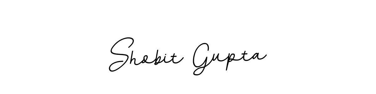 Shobit Gupta stylish signature style. Best Handwritten Sign (BallpointsItalic-DORy9) for my name. Handwritten Signature Collection Ideas for my name Shobit Gupta. Shobit Gupta signature style 11 images and pictures png