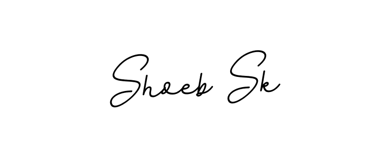 Make a beautiful signature design for name Shoeb Sk. With this signature (BallpointsItalic-DORy9) style, you can create a handwritten signature for free. Shoeb Sk signature style 11 images and pictures png