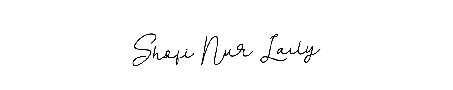 Also You can easily find your signature by using the search form. We will create Shofi Nur Laily name handwritten signature images for you free of cost using BallpointsItalic-DORy9 sign style. Shofi Nur Laily signature style 11 images and pictures png