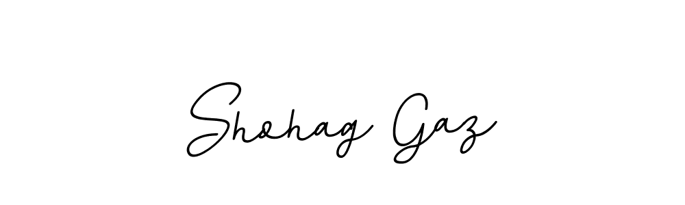 Use a signature maker to create a handwritten signature online. With this signature software, you can design (BallpointsItalic-DORy9) your own signature for name Shohag Gaz. Shohag Gaz signature style 11 images and pictures png