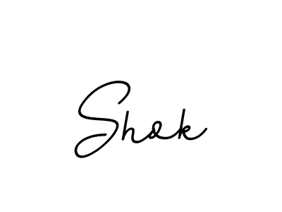 Design your own signature with our free online signature maker. With this signature software, you can create a handwritten (BallpointsItalic-DORy9) signature for name Shok. Shok signature style 11 images and pictures png