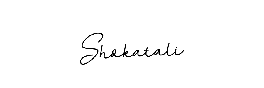 Design your own signature with our free online signature maker. With this signature software, you can create a handwritten (BallpointsItalic-DORy9) signature for name Shokatali. Shokatali signature style 11 images and pictures png