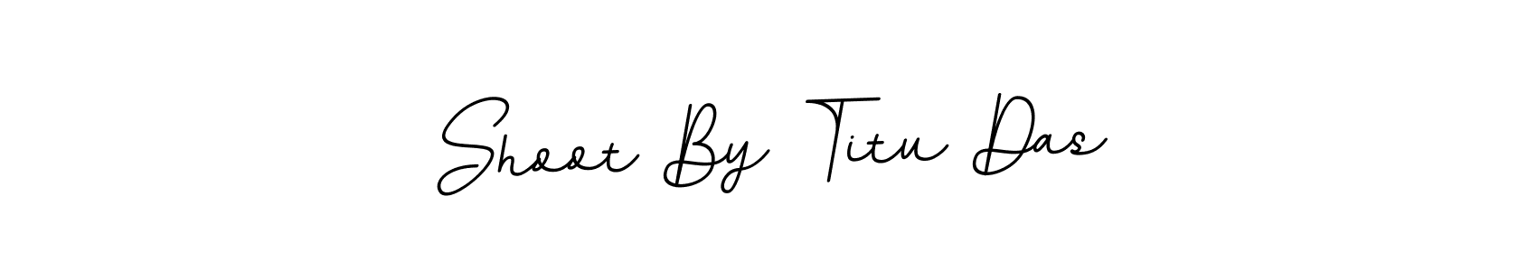 if you are searching for the best signature style for your name Shoot By Titu Das. so please give up your signature search. here we have designed multiple signature styles  using BallpointsItalic-DORy9. Shoot By Titu Das signature style 11 images and pictures png
