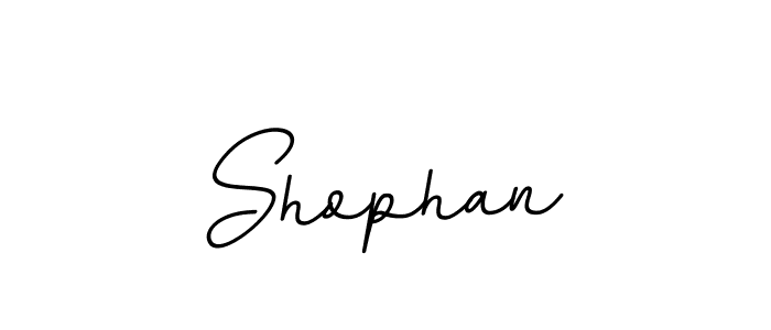Design your own signature with our free online signature maker. With this signature software, you can create a handwritten (BallpointsItalic-DORy9) signature for name Shophan. Shophan signature style 11 images and pictures png