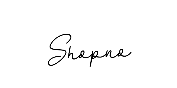 Use a signature maker to create a handwritten signature online. With this signature software, you can design (BallpointsItalic-DORy9) your own signature for name Shopno. Shopno signature style 11 images and pictures png
