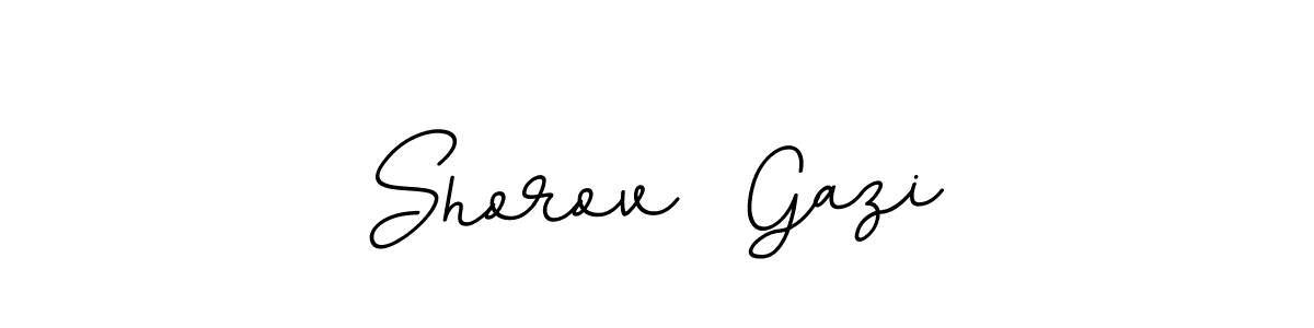 The best way (BallpointsItalic-DORy9) to make a short signature is to pick only two or three words in your name. The name Shorov  Gazi include a total of six letters. For converting this name. Shorov  Gazi signature style 11 images and pictures png