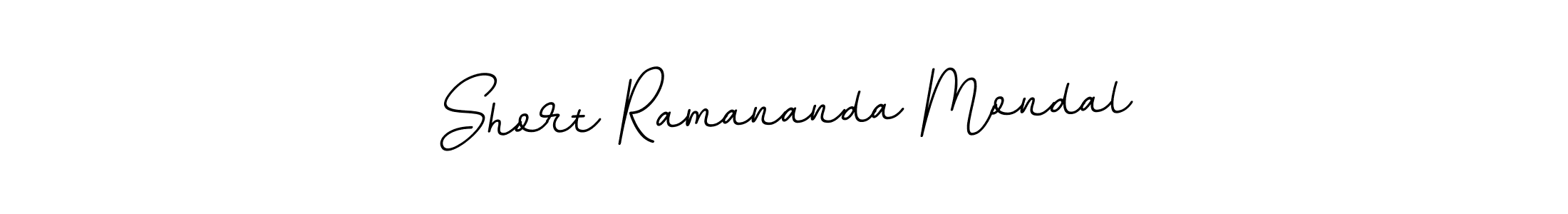 if you are searching for the best signature style for your name Short Ramananda Mondal. so please give up your signature search. here we have designed multiple signature styles  using BallpointsItalic-DORy9. Short Ramananda Mondal signature style 11 images and pictures png