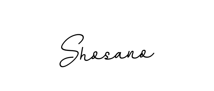 Create a beautiful signature design for name Shosano. With this signature (BallpointsItalic-DORy9) fonts, you can make a handwritten signature for free. Shosano signature style 11 images and pictures png