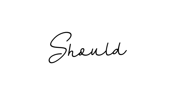 Design your own signature with our free online signature maker. With this signature software, you can create a handwritten (BallpointsItalic-DORy9) signature for name Should. Should signature style 11 images and pictures png