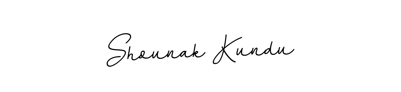 Use a signature maker to create a handwritten signature online. With this signature software, you can design (BallpointsItalic-DORy9) your own signature for name Shounak Kundu. Shounak Kundu signature style 11 images and pictures png