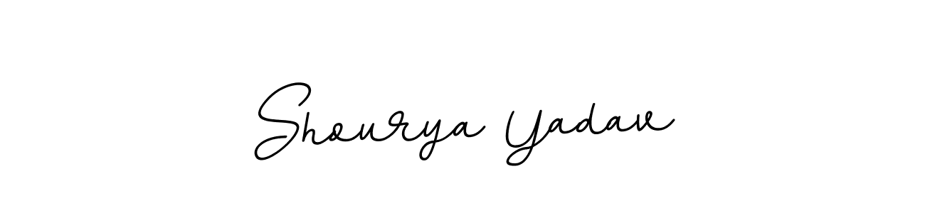 Design your own signature with our free online signature maker. With this signature software, you can create a handwritten (BallpointsItalic-DORy9) signature for name Shourya Yadav. Shourya Yadav signature style 11 images and pictures png