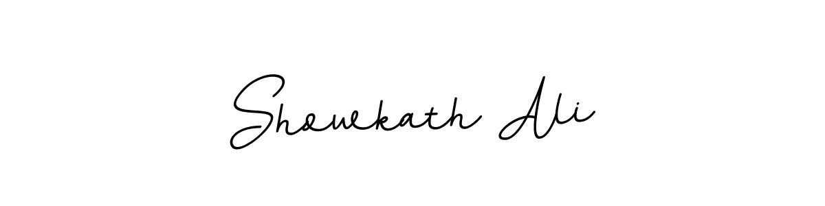 Create a beautiful signature design for name Showkath Ali. With this signature (BallpointsItalic-DORy9) fonts, you can make a handwritten signature for free. Showkath Ali signature style 11 images and pictures png