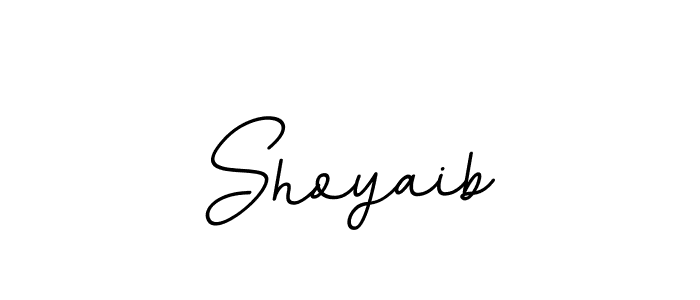 You should practise on your own different ways (BallpointsItalic-DORy9) to write your name (Shoyaib) in signature. don't let someone else do it for you. Shoyaib signature style 11 images and pictures png