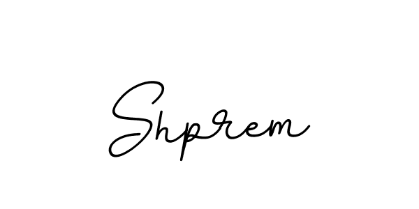 Create a beautiful signature design for name Shprem. With this signature (BallpointsItalic-DORy9) fonts, you can make a handwritten signature for free. Shprem signature style 11 images and pictures png