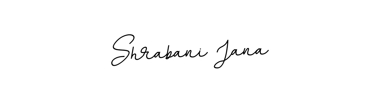 Shrabani Jana stylish signature style. Best Handwritten Sign (BallpointsItalic-DORy9) for my name. Handwritten Signature Collection Ideas for my name Shrabani Jana. Shrabani Jana signature style 11 images and pictures png
