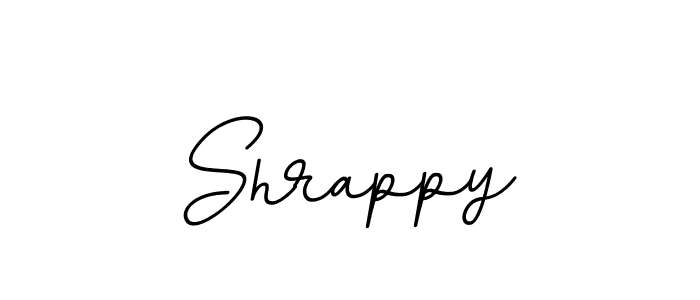 How to make Shrappy name signature. Use BallpointsItalic-DORy9 style for creating short signs online. This is the latest handwritten sign. Shrappy signature style 11 images and pictures png