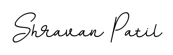 Explore multiple handwriting variations for Shravan Patil including this stunning BallpointsItalic-DORy9 design. Free to use across all platforms. Shravan Patil signature style 11 images and pictures png
