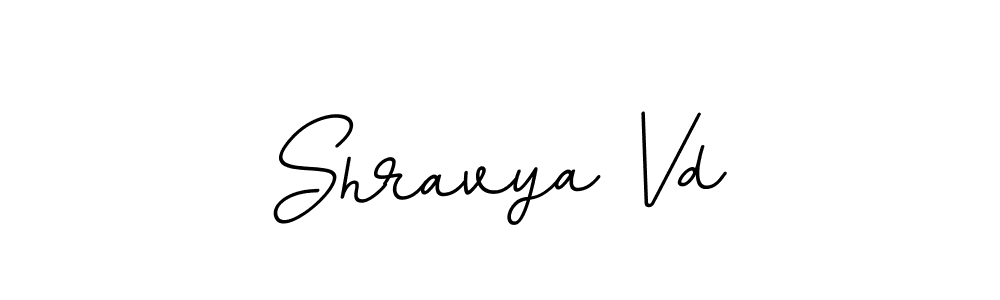 You should practise on your own different ways (BallpointsItalic-DORy9) to write your name (Shravya Vd) in signature. don't let someone else do it for you. Shravya Vd signature style 11 images and pictures png