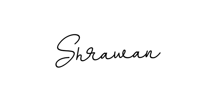 Use a signature maker to create a handwritten signature online. With this signature software, you can design (BallpointsItalic-DORy9) your own signature for name Shrawan. Shrawan signature style 11 images and pictures png