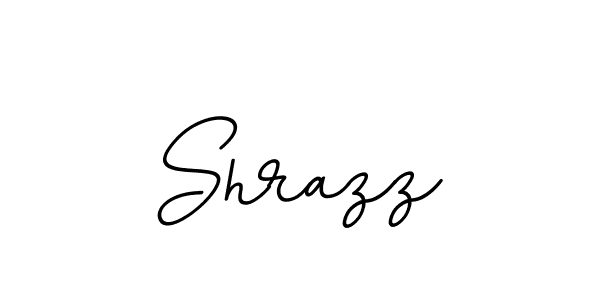 Make a beautiful signature design for name Shrazz. With this signature (BallpointsItalic-DORy9) style, you can create a handwritten signature for free. Shrazz signature style 11 images and pictures png