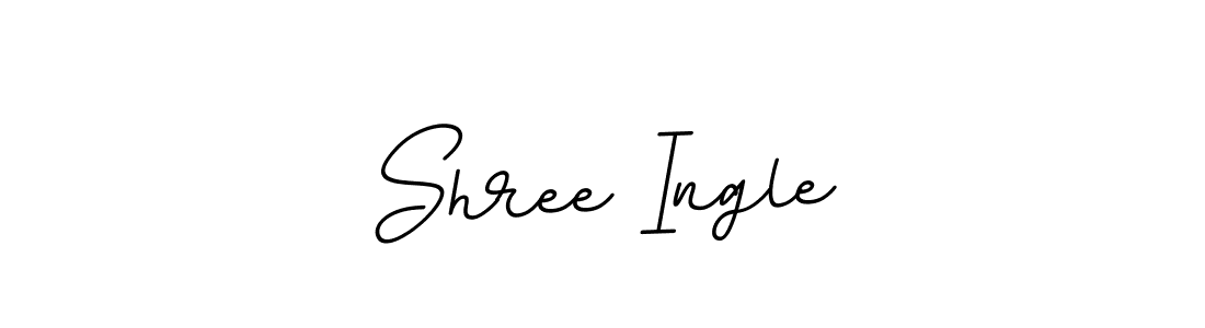 Make a beautiful signature design for name Shree Ingle. With this signature (BallpointsItalic-DORy9) style, you can create a handwritten signature for free. Shree Ingle signature style 11 images and pictures png