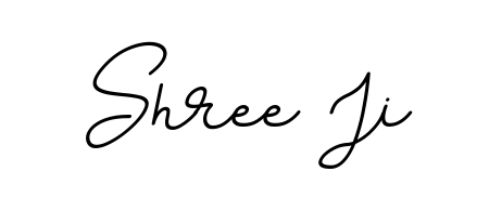 Designed for modern professionals: Shree Ji name signature crafted with BallpointsItalic-DORy9 script. Ready for digital PDF workflows. Shree Ji signature style 11 images and pictures png