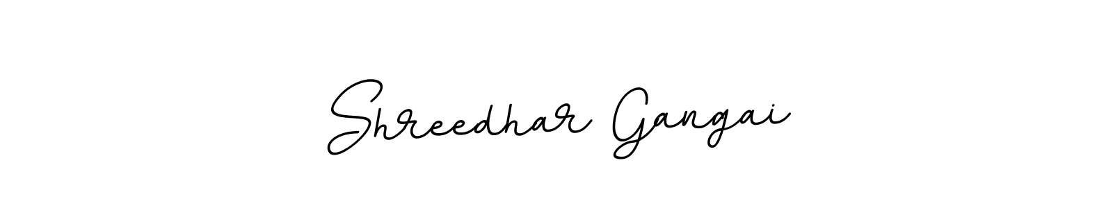 You should practise on your own different ways (BallpointsItalic-DORy9) to write your name (Shreedhar Gangai) in signature. don't let someone else do it for you. Shreedhar Gangai signature style 11 images and pictures png