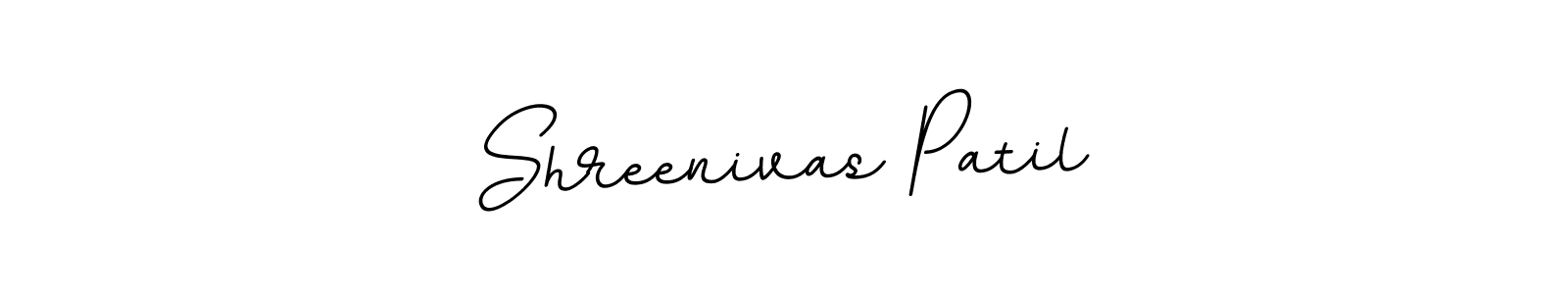 Create a beautiful signature design for name Shreenivas Patil. With this signature (BallpointsItalic-DORy9) fonts, you can make a handwritten signature for free. Shreenivas Patil signature style 11 images and pictures png