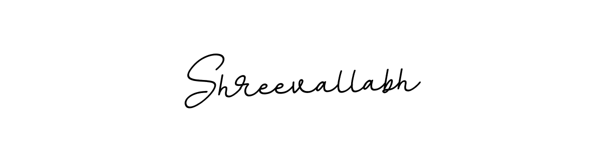 Use a signature maker to create a handwritten signature online. With this signature software, you can design (BallpointsItalic-DORy9) your own signature for name Shreevallabh. Shreevallabh signature style 11 images and pictures png