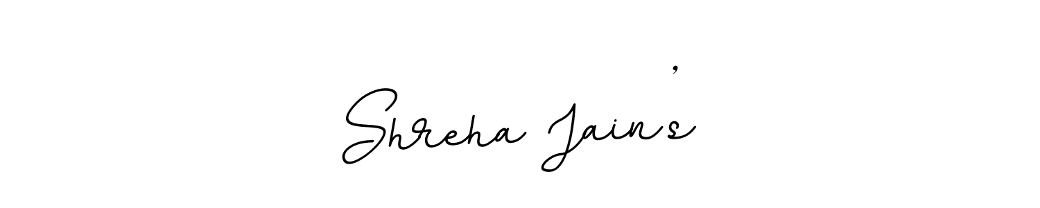 Also we have Shreha Jain’s name is the best signature style. Create professional handwritten signature collection using BallpointsItalic-DORy9 autograph style. Shreha Jain’s signature style 11 images and pictures png