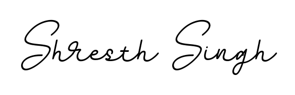 The best way (BallpointsItalic-DORy9) to make a short signature is to pick only two or three words in your name. For converting this name Shresth Singh. Shresth Singh signature style 11 images and pictures png